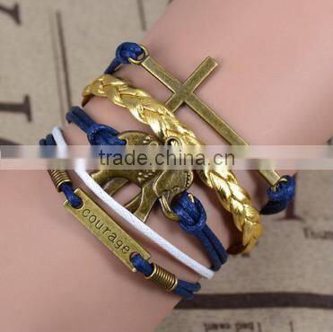 Woven fashion wrap handmade bracelet