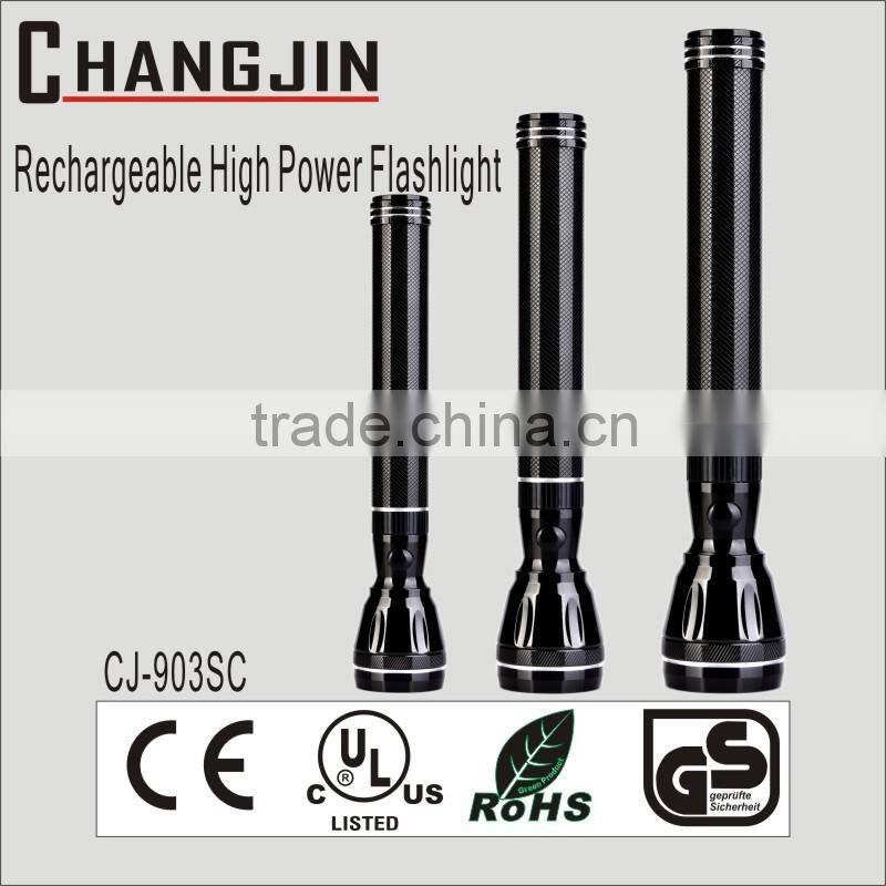Chinese market hot selling multifunction portable waterproof outdoor charger led torchlight