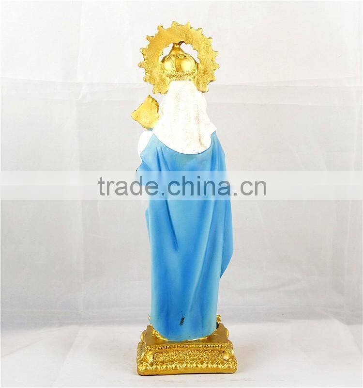 Christianity Life Size Holy Mary and Jesus Statue for outdoor decoration