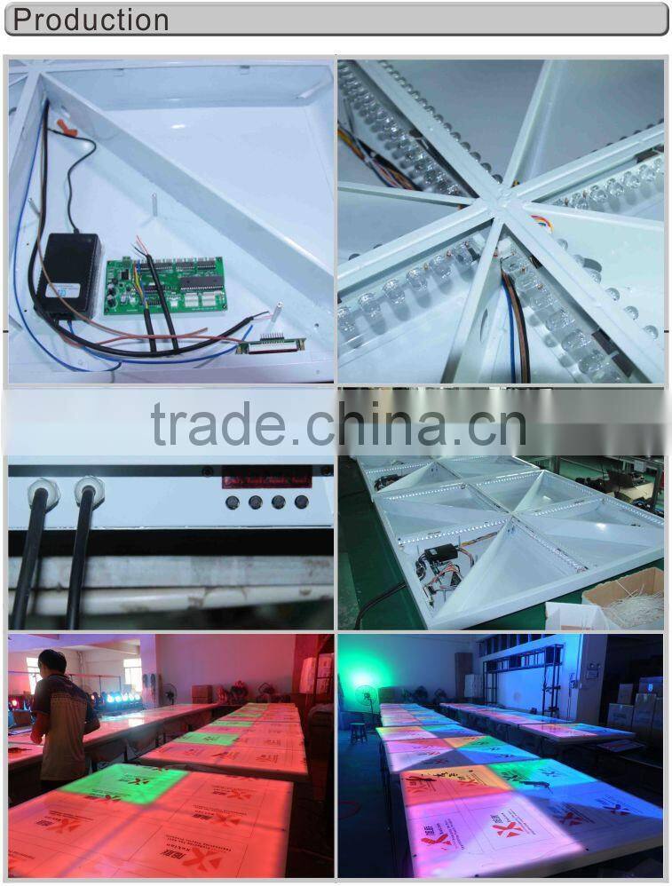 Guangzhou Factory direct supply night club led 432pcs stage dance floor light stage video led light