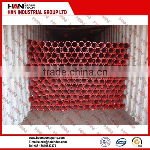 ST52 DN125*3M Delivery pipe concrete pump double wall pipe for concrete pump
