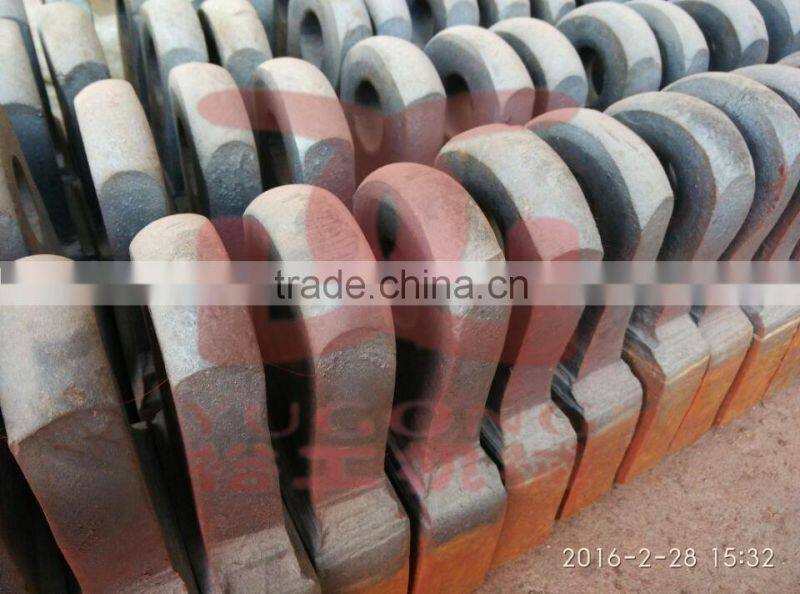 Yugong high efficiency double stage shale crusher