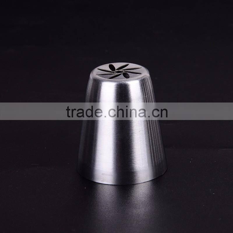 Eco-Friendly Feature Cake Tools Type Stainless Steel Russian Piping Tips