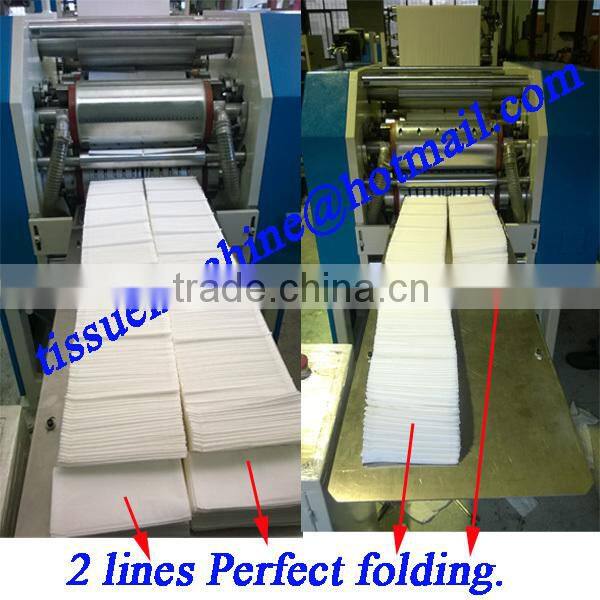 No Need Worker A to Z Pocket Tissue Fully Automatic Handkerchief Production Line