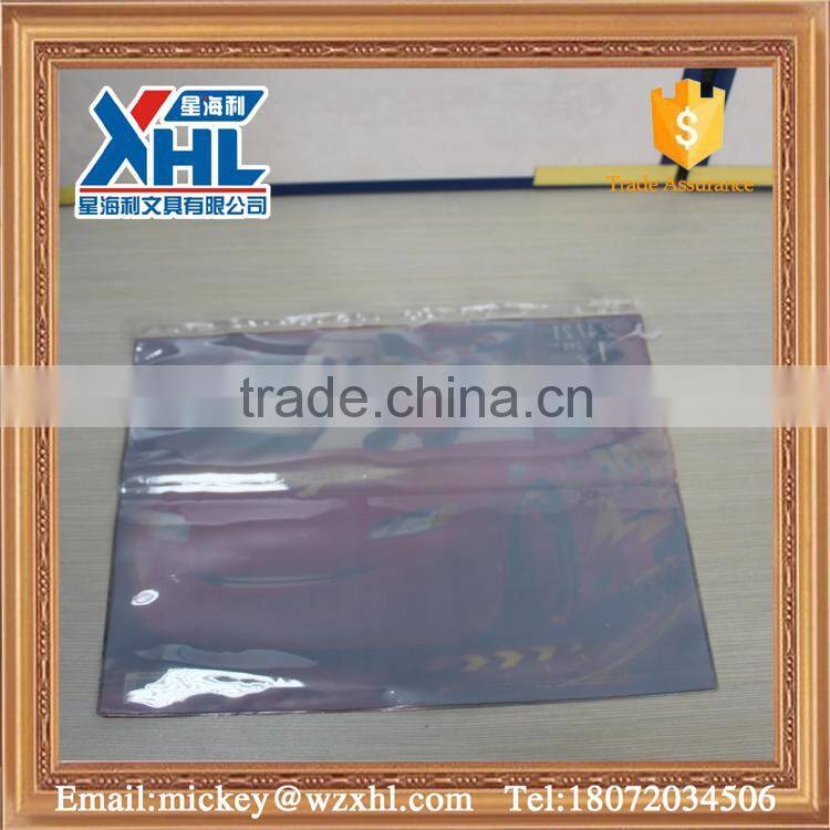 The fancy document pouch with plastic zipper