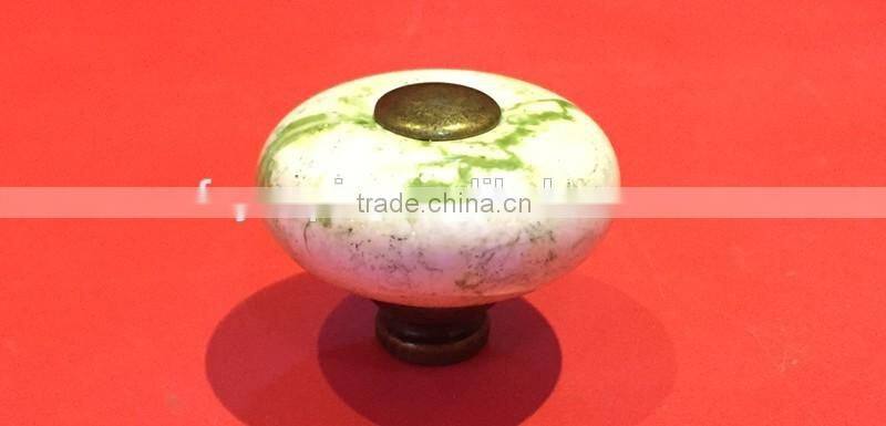 Round Ceramic Cabinet Knob for furniture and drawer
