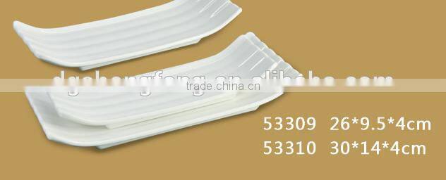53309 melamine rectangle plate for hotels