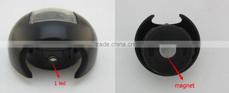 2015 new bright led solar power door light in the outdoor with cheap price