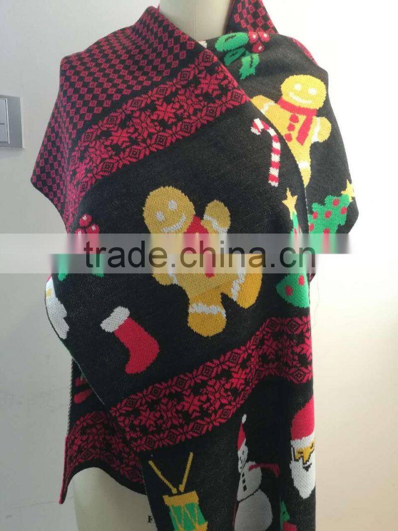 16SCF1001 christmas scarf