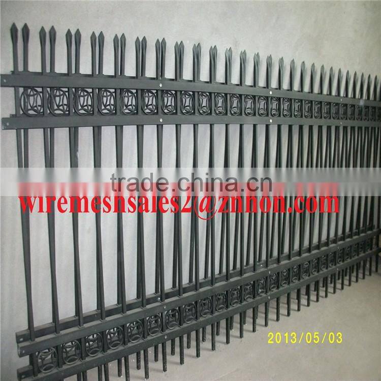 cheap wrought iron fence panels used for community/garden