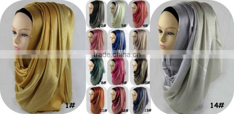 high class long muslim scarf hijab cotton jersey hijab