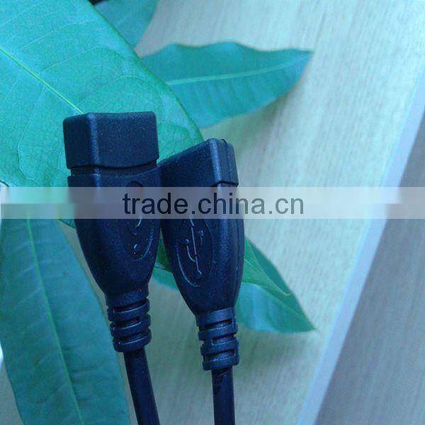 Colorful micro otg cable usb af to usb 2.0 micro adapter