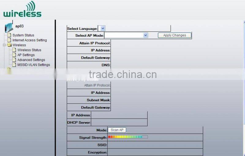 Outdoor wireless CPE support OPENWRT Reflash OS
