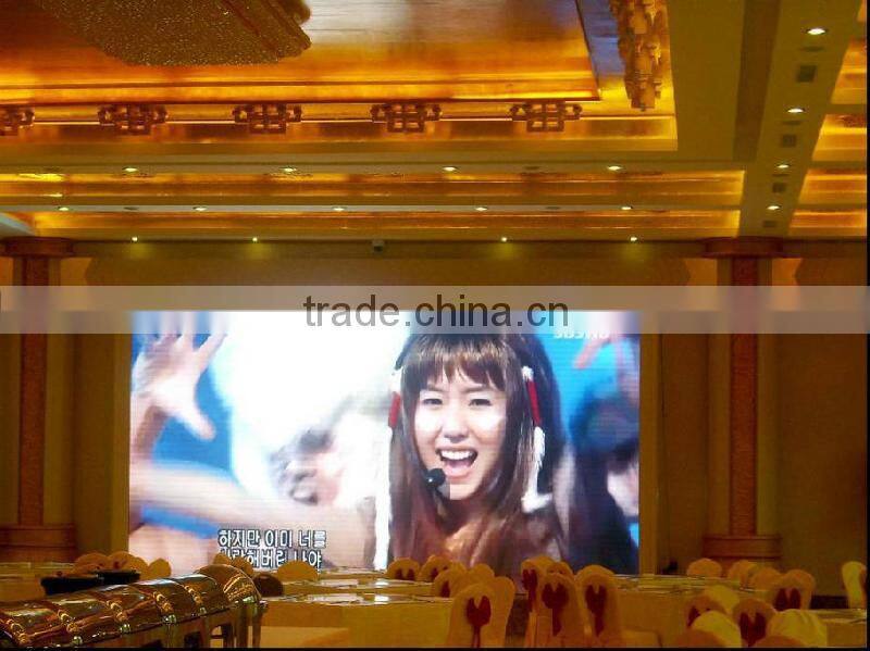 LED screen p6 super slim aluminum cabinet rental LED display
