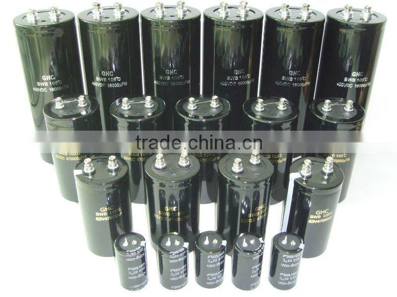 400V 1000UF Aluminum Electrolytic Capacitor Generator Engine Components AC Motor Capacitor