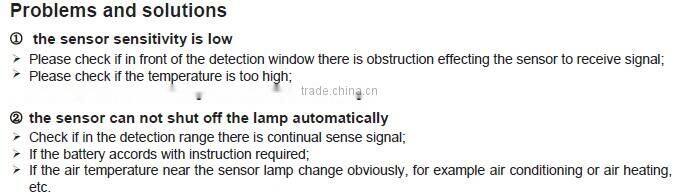 2013 new auto dimming light with sensor/outdoor light sensor bulb/dawn dusk light sensor