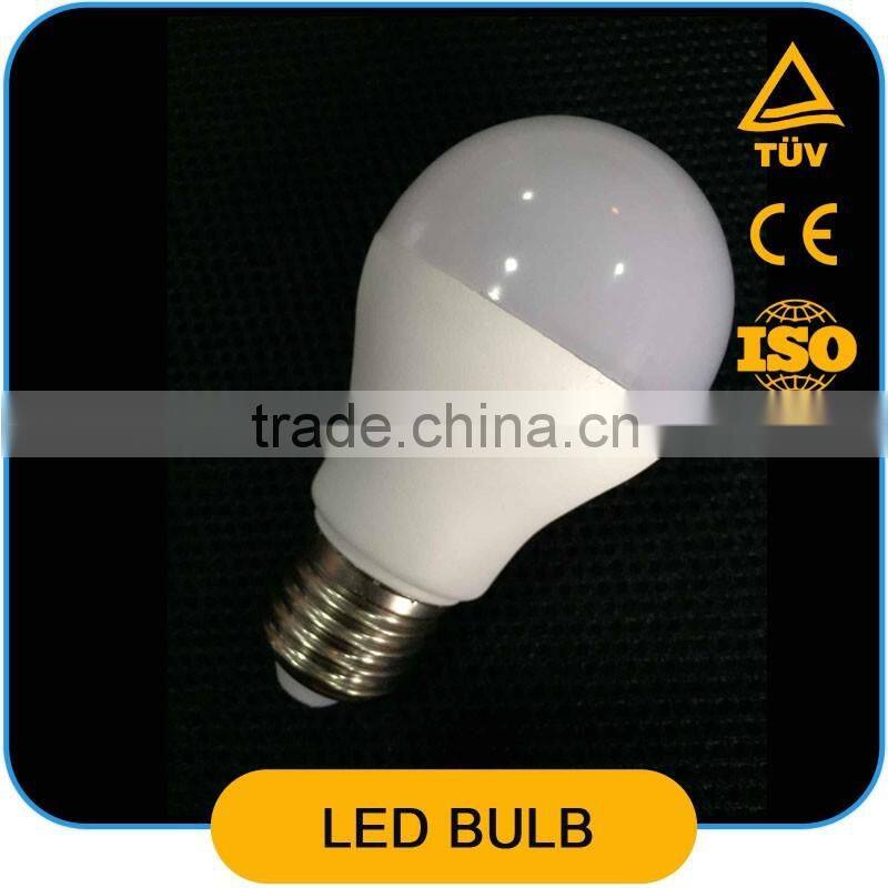 Free Sample LED Bulb 5W 7W 9W 10W E27 A60 LED Light 90lm/w,80Ra 270 Degree Beam Angle AC85-265V CE RoHs ErP Approved