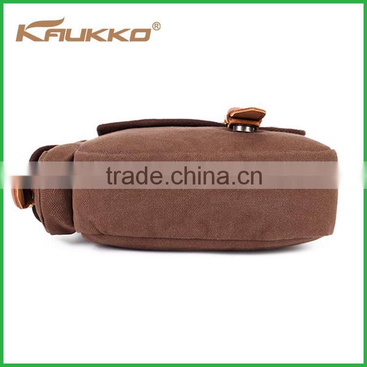 Hot selling canvas shoulder messenger bag with cheap price