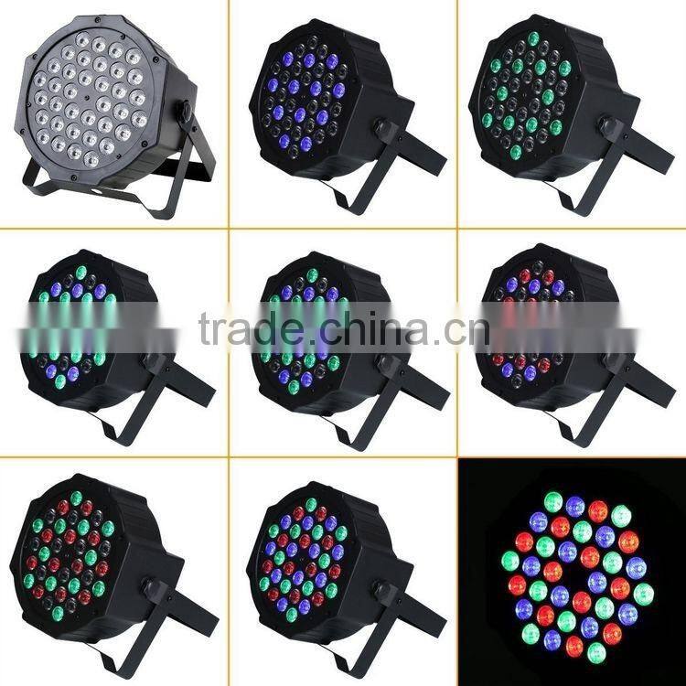 Good Quality Blizzard Stage DJ Lighting BAM Par 36pcs 3W RGB LED Slim Mega Flat Par Can With Plastic Housing