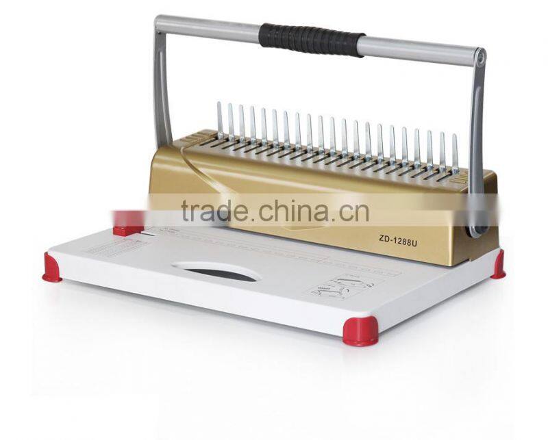 Double handle Comb Punch Binder