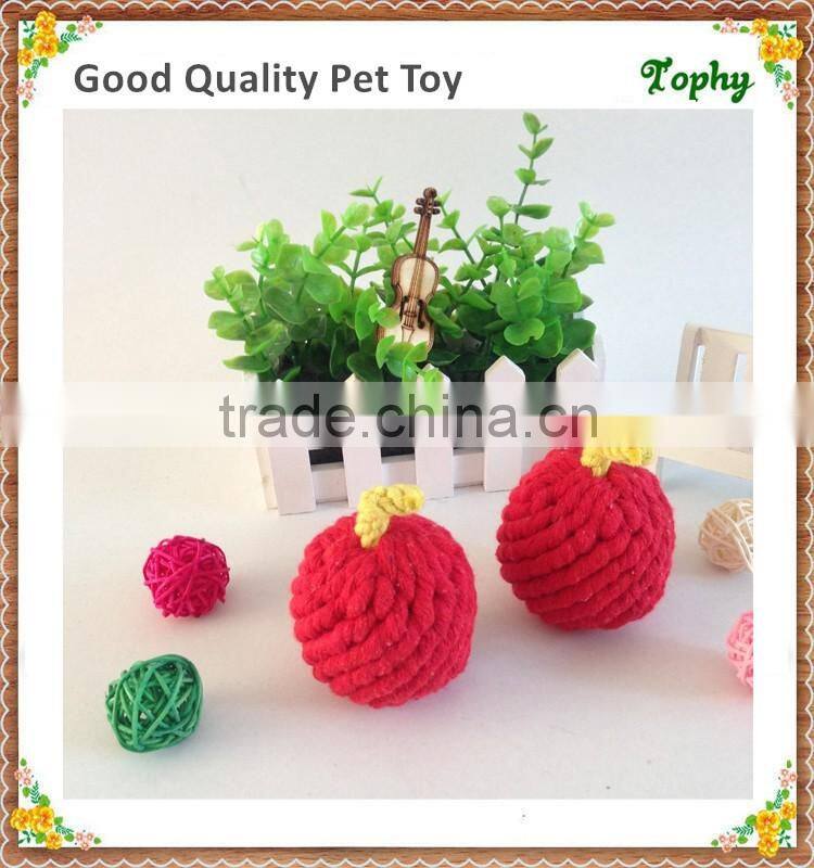 Braided dog toy rope