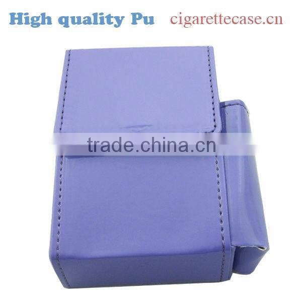 sunny pu leather cigarette case cigarette holder leather pouch for cigarette pack