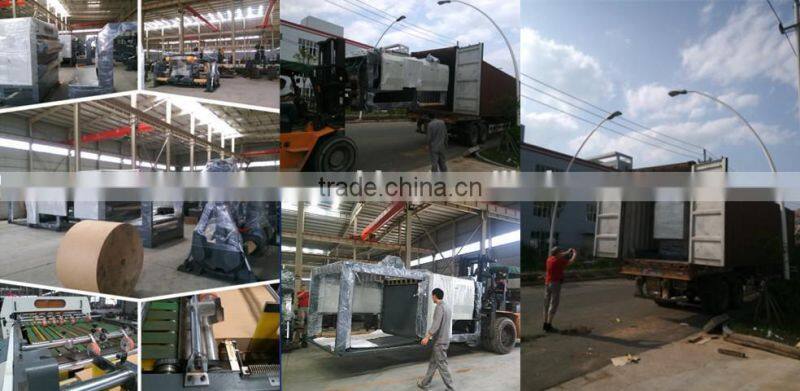 Servo series high speed rotary blade paper sheets cutting machine