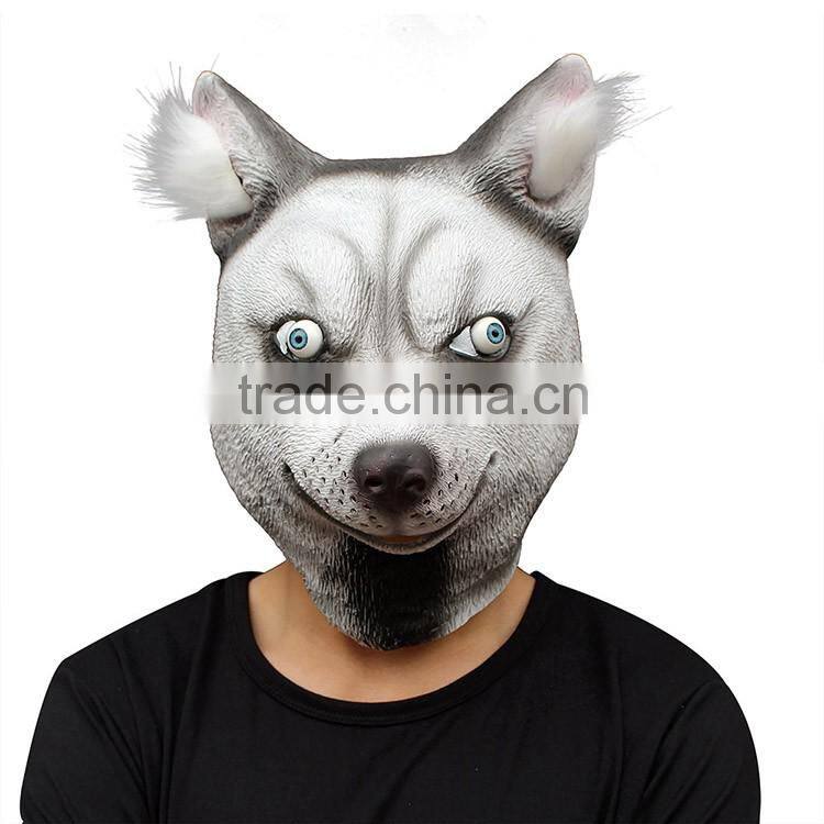 Brand new Masquerade Halloween cute felt realistic Animal Head Adult Mask