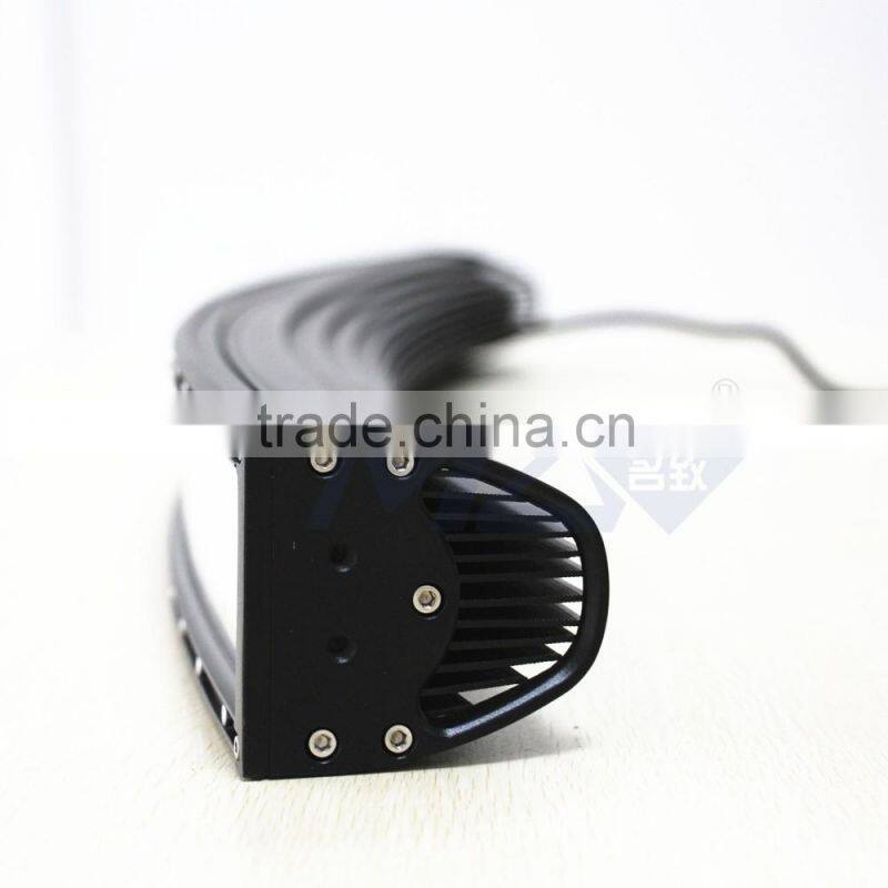 MZ Curved led light bar Cheap China wholesale price offroad bar lighting JEEP wrangler 4x4 4D4 52 inch 100x3W CRE E 180W 21000LM