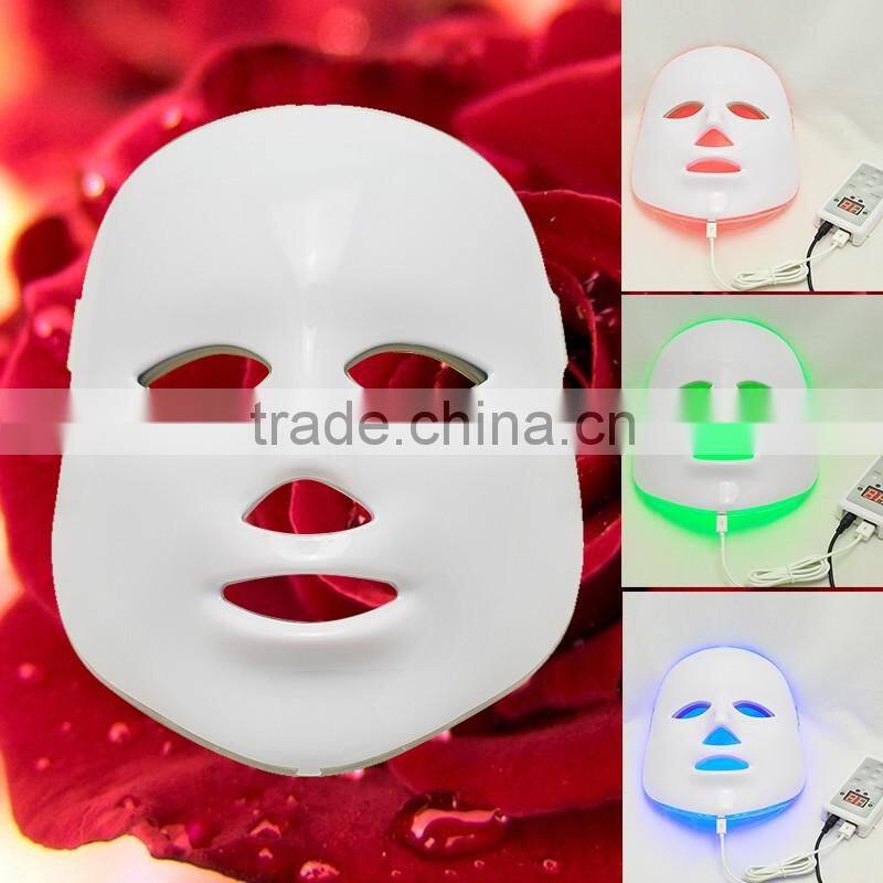 home use led facial mask PDT phototherapy system for skin rejuvenation spot removal