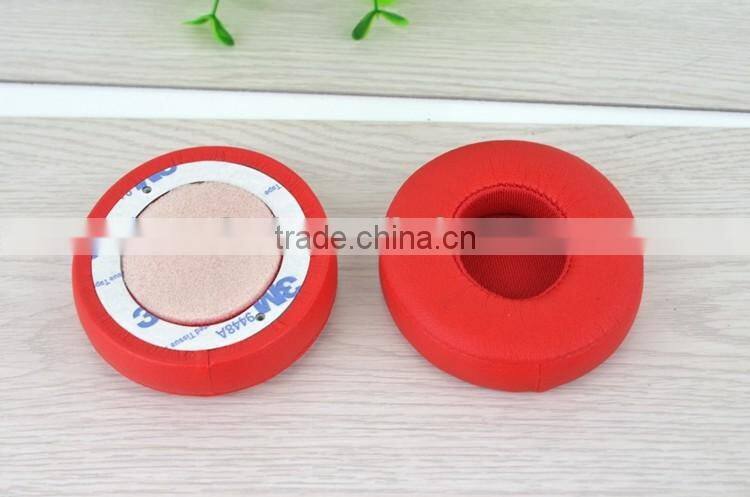Replacement Ear Pads Memory Foam Protein Leather Replacement Ear Cushion Earpads For Beats by Dre Solo 2.0 Wired Headphone