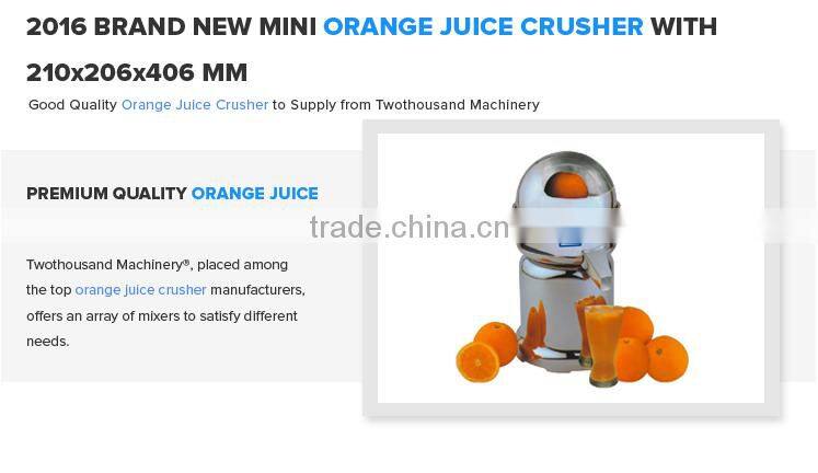 2016 Full Stainless Steel Mini Juice Extractor Orange Juice Crusher