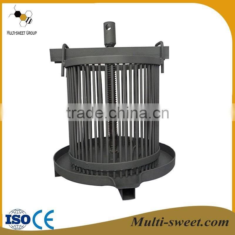 hot sale beekeeping manual stainless steel honey beewax press