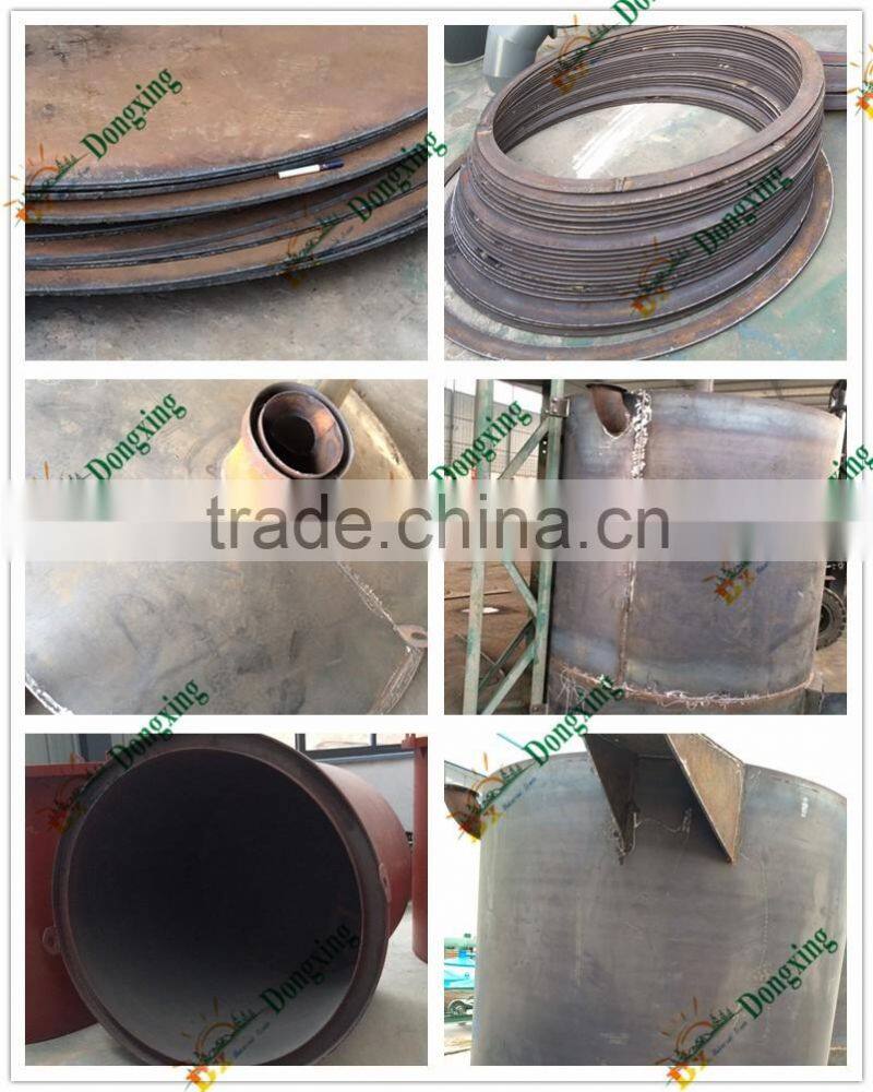 dry distillation smokeless coconut shell small wood furnace for making charcoal