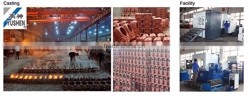 1.1kw R47 Ratio 47.75 B14 Flange reduction worm gearbox speed reduction gearbox