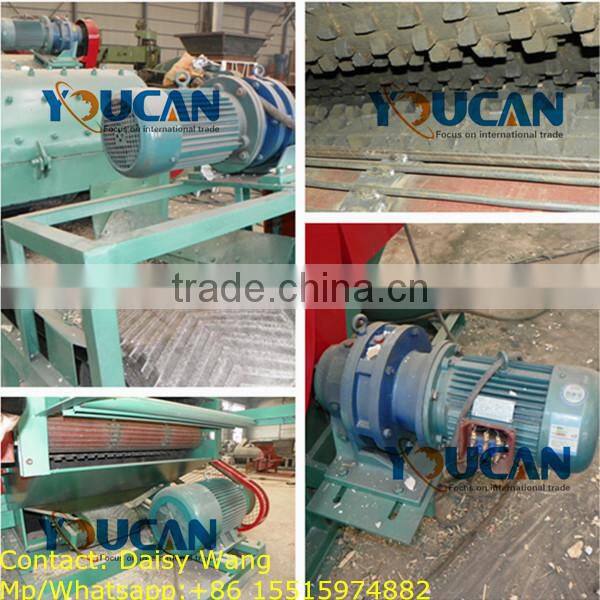 Youcan factory price pallet crusher/wood pallet crushing machine/wood board shredder