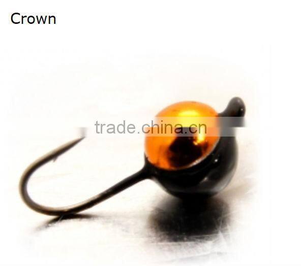 Crown new wholesale tungsten ice jig