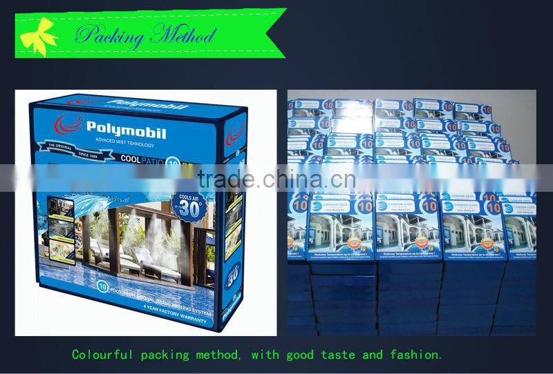 E0001 fine and good design misting system& misting cooling & misting kit for garden supplies in 2014