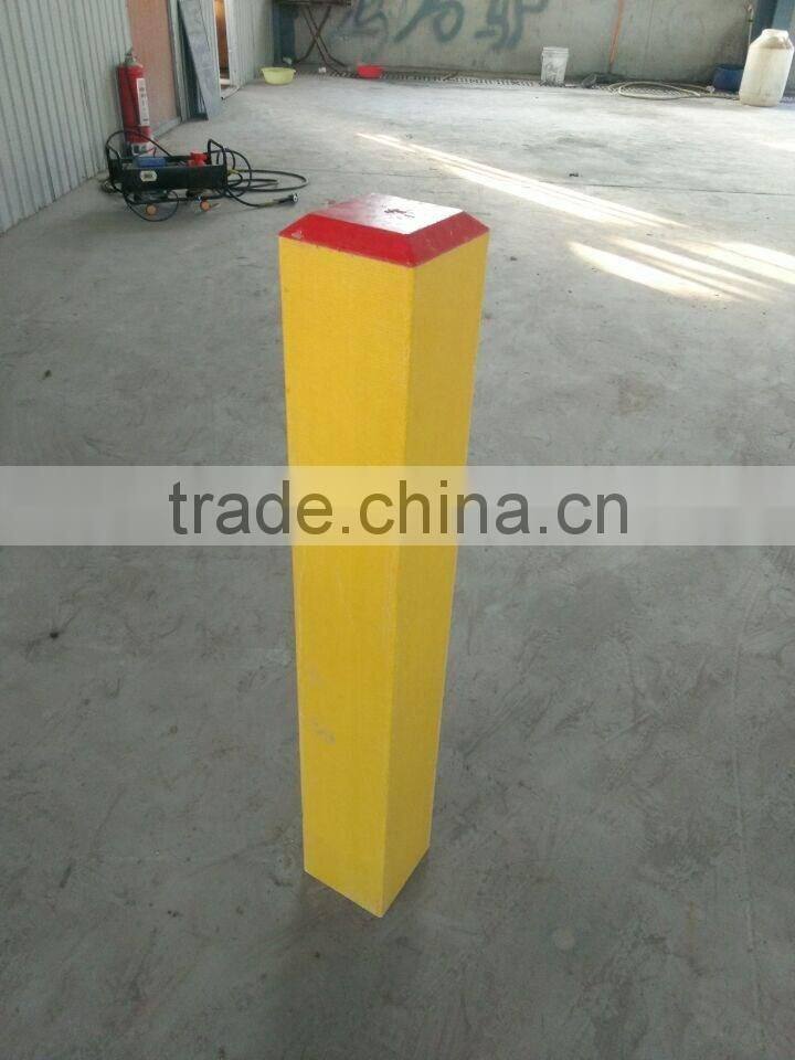 FRP Square Tube used as frp plastic signs pile