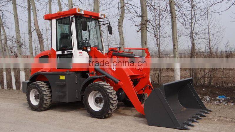 China factory supply mini wheel loader JT915/ZL15F with CE certification