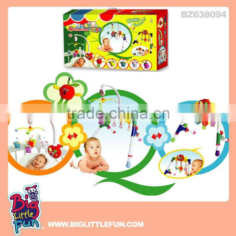 2 in 1 toy baby activity gym and baby crib hanging toy