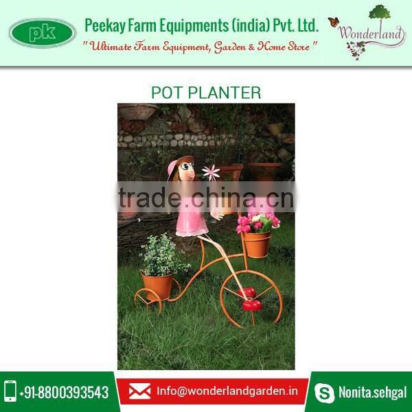 Durable and Innovative Design Girl on Bicycle Pots Planters from Trusted Supplier
