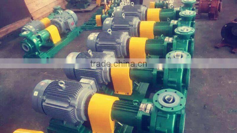 Fluorine pump for chemical industry