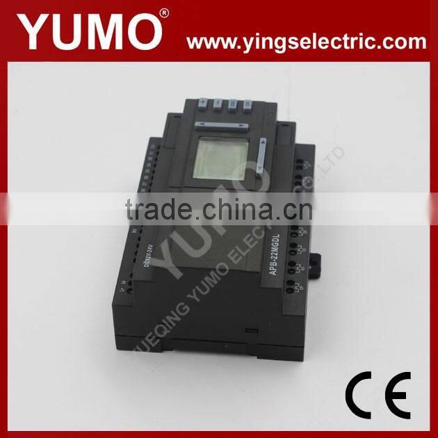 APB-22MRD(L) DC12V-24V 14 points digital input 8 points relay output Programmable Intelligent Logic Controller PLC