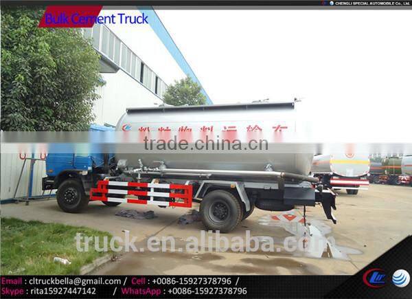 16-25m3 DONG FENG dry bulk cement truck , bulk cement truck for sale