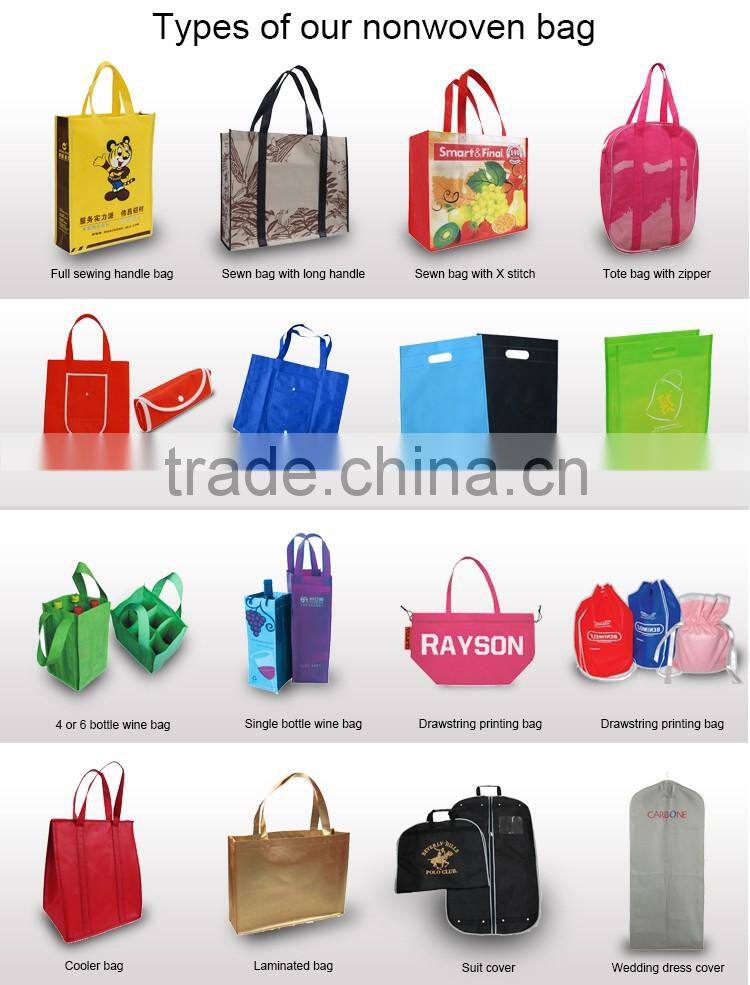 Wholesale Alibaba Polypropylene Non-Woven Recycle Bags With Logo