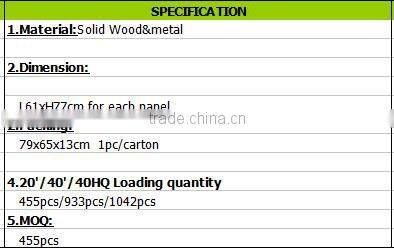 foldable wooden pet dog cage with a door-5