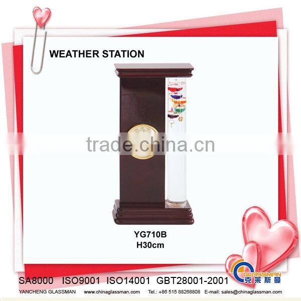 G101-YL decoration thermometer galileo thermometer