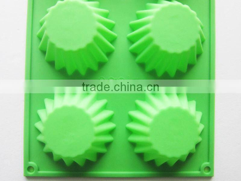 Novelty silicone cake mould cookie cup