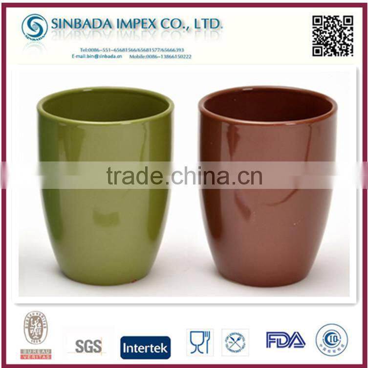 home garden glazed ceramic pots as 2015 new product